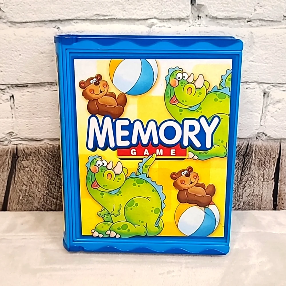 Rare Milton Bradley Memory Game Classic Preschool Collection Bookshelf Ed. 2006